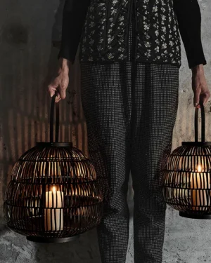 Lanterne Raito M - Kobberbrun