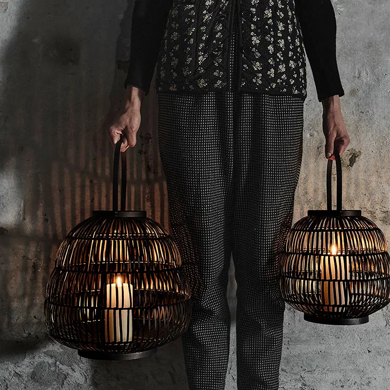 Lanterne Raito M - Kobberbrun