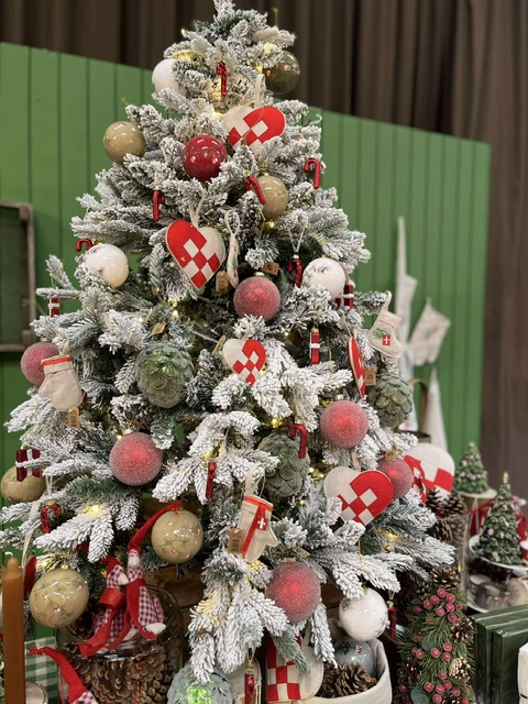 Juletræspynt - julesok - 3 stk. - Billede 2