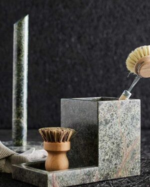 MUUBS Køkkenrulleholder Vita - Seagrass Marmor