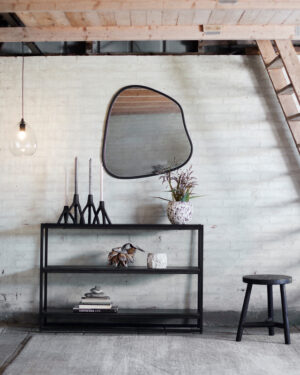 MUUBS Vægspejl Michigan M - Sort