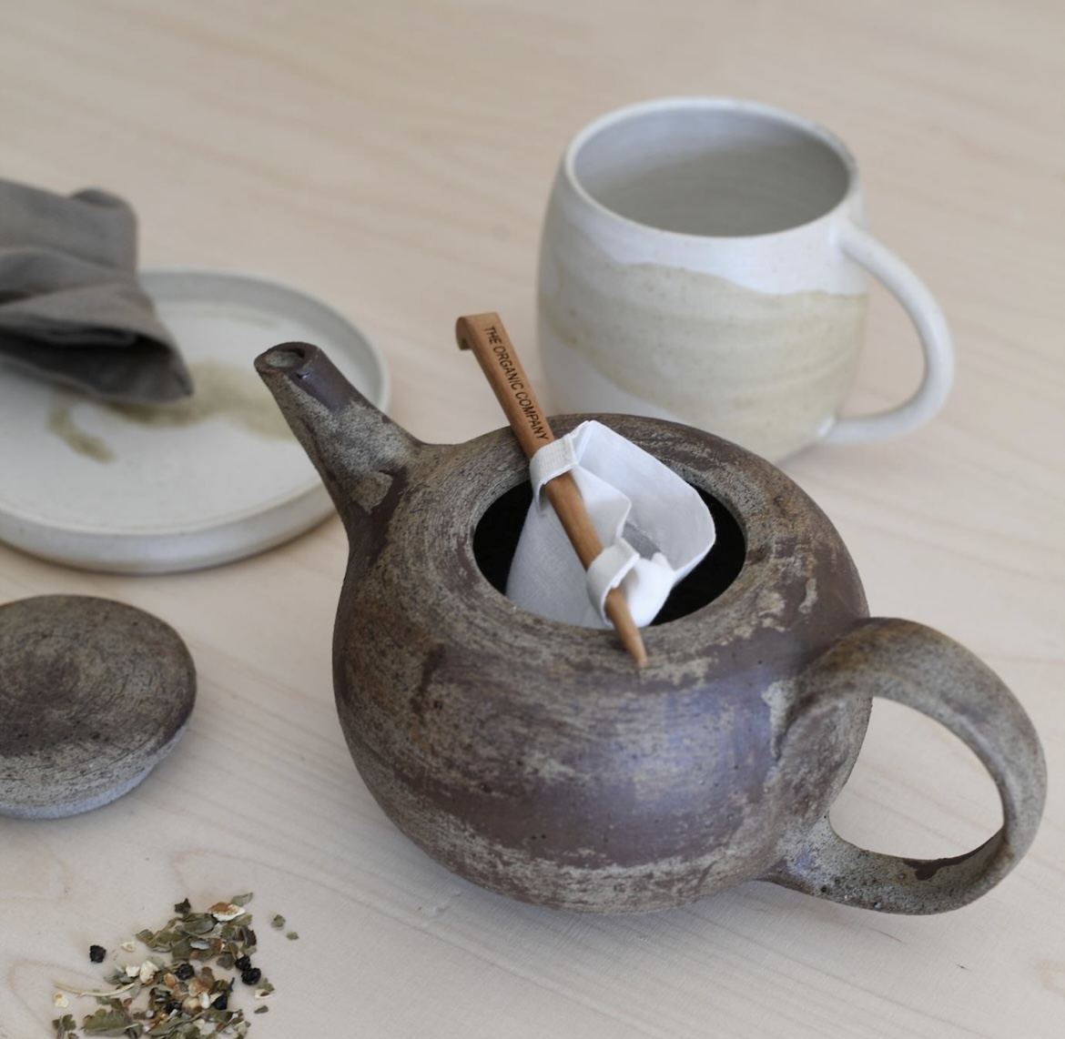 Tea pose med pind - The Organic Company - Billede 2