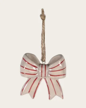 Juletræspynt - Sløjfe - 1 stk.