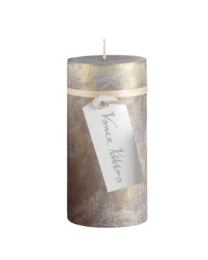 Ritz bloklys, Grey/Gold 7x15cm Enkelvis