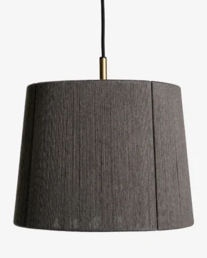 Inezez- spisebordslampe -asketræ grå