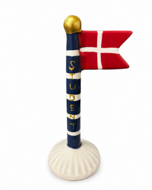 Flag-Speedtsberg-blå student-14cm